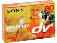 Sony MiniDV Premium Tape - 80 min (DVM80PR)
